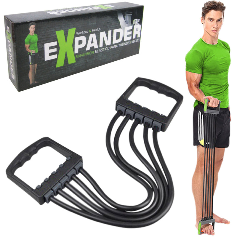 EXTENSOR ELÁSTICO PARA EXERCÍCIOS